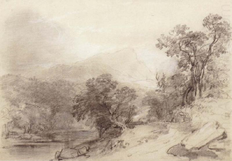 Asher Brown Durand Study for Landscape Composition china oil painting image